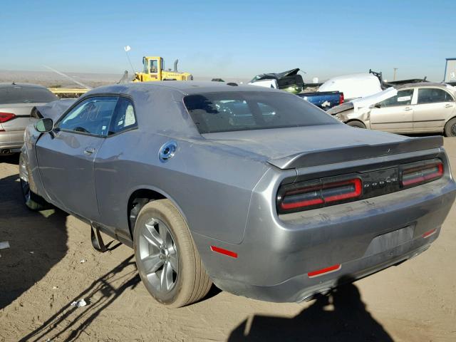 2C3CDZAG7JH123670 - 2018 DODGE CHALLENGER SILVER photo 3