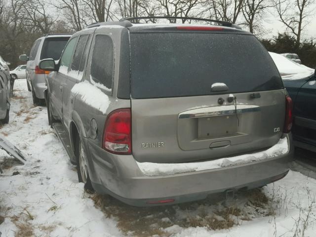 5GADT13S852215473 - 2005 BUICK RAINIER CX GRAY photo 3