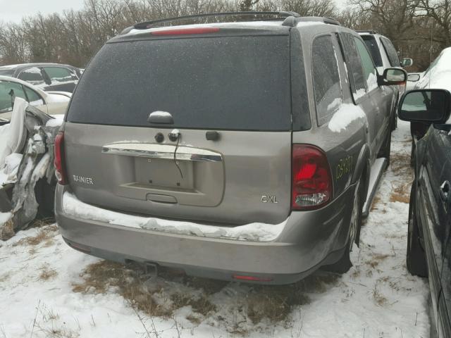 5GADT13S852215473 - 2005 BUICK RAINIER CX GRAY photo 4