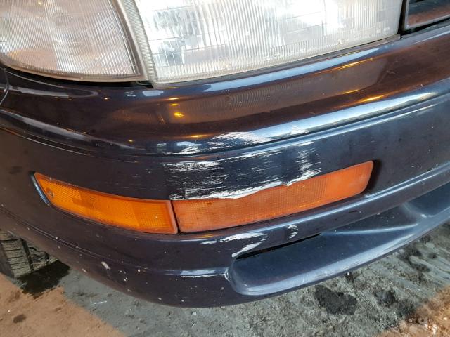 JT2SK11E4N0042934 - 1992 TOYOTA CAMRY DLX BLUE photo 9