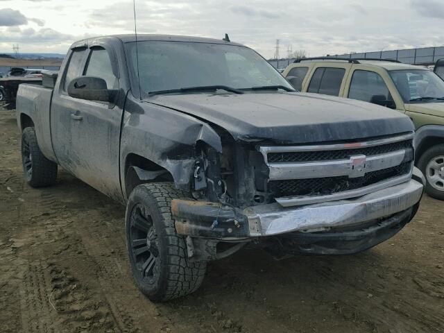 2GCEK19J181285566 - 2008 CHEVROLET SILVERADO BLACK photo 1