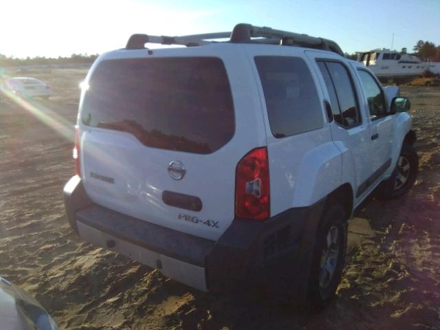 5N1AN0NW8CC519380 - 2012 NISSAN XTERRA OFF WHITE photo 4