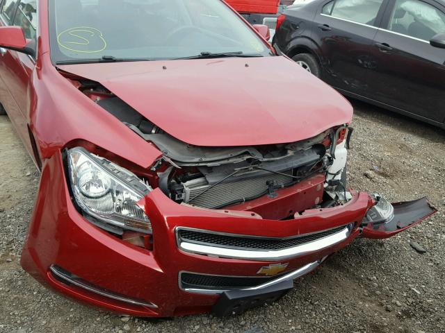 1G1ZC5E01CF295057 - 2012 CHEVROLET MALIBU 1LT 红色 照片 9