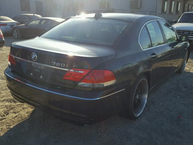 WBAHL83556DT01555 - 2006 BMW 750 I BLUE photo 4