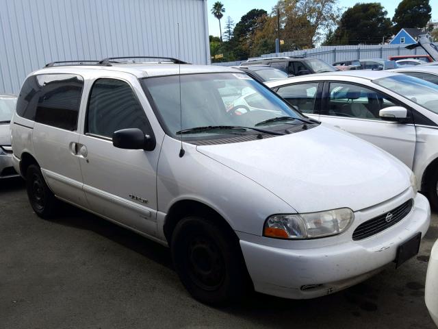 4N2XN11T2XD803424 - 1999 NISSAN QUEST SE WHITE photo 1