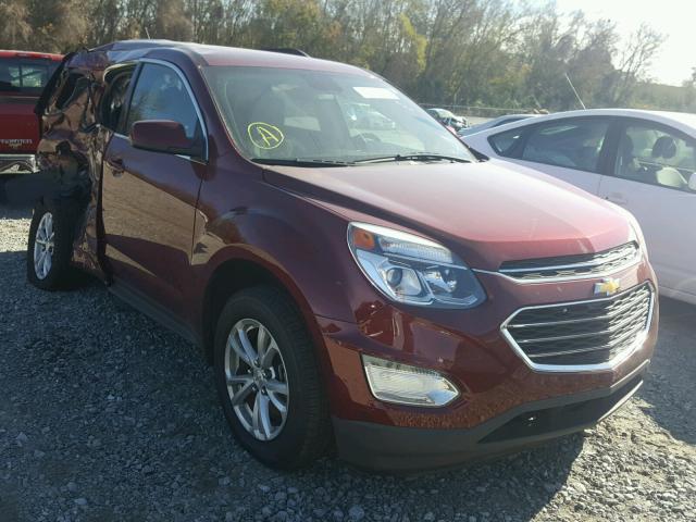 2GNALCEK9G1148998 - 2016 CHEVROLET EQUINOX LT RED photo 1