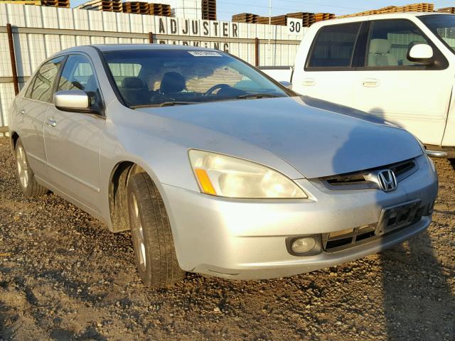 1HGCM665X4A041373 - 2004 HONDA ACCORD EX SILVER photo 1