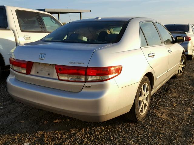 1HGCM665X4A041373 - 2004 HONDA ACCORD EX SILVER photo 4