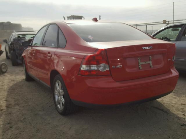 YV1MS382162163413 - 2006 VOLVO S40 2.4I RED photo 3