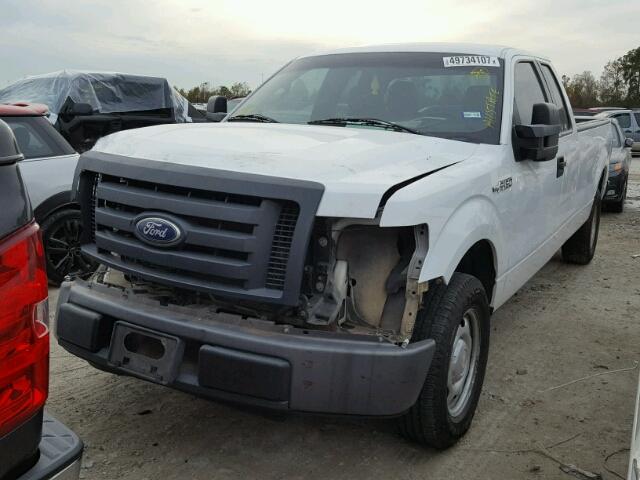 1FTVX1CV7AKB35531 - 2010 FORD F150 SUPER WHITE photo 2