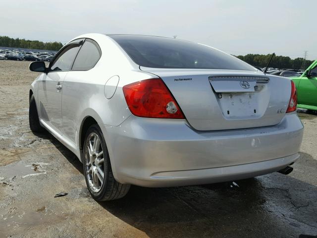 JTKDE177860132520 - 2006 TOYOTA SCION TC ვერცხლისფერი ფოტო 3