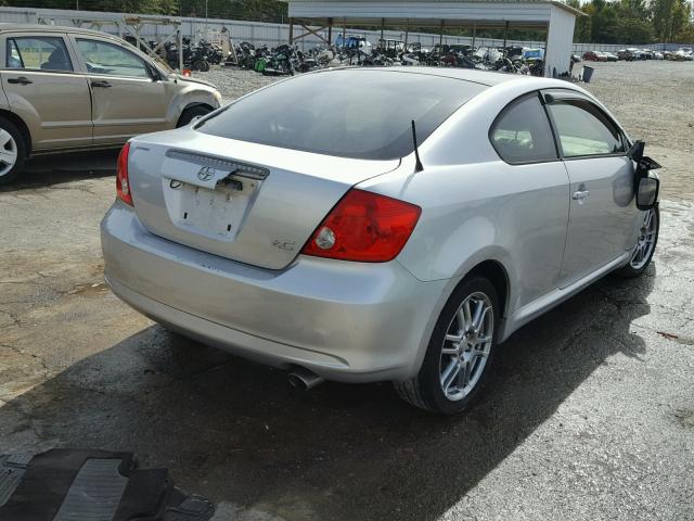 JTKDE177860132520 - 2006 TOYOTA SCION TC ვერცხლისფერი ფოტო 4