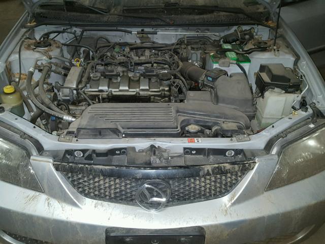 JM1BJ225930215150 - 2003 MAZDA PROTEGE DX SILVER photo 7