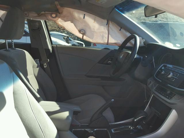 1HGCR2F77DA130698 - 2013 HONDA ACCORD EX GRAY photo 5