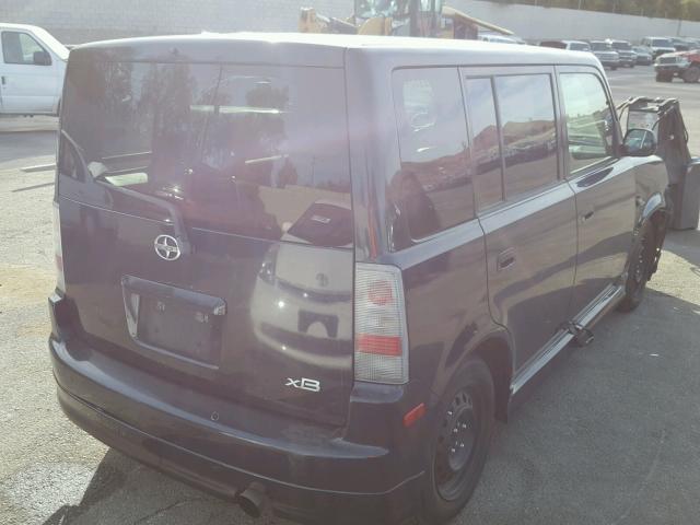 JTLKT334554005523 - 2005 TOYOTA SCION XB 蓝色 照片 4