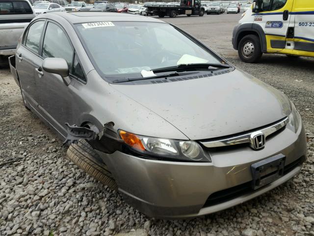 2HGFA16877H001468 - 2007 HONDA CIVIC EX გრაფიტი ფოტო 1