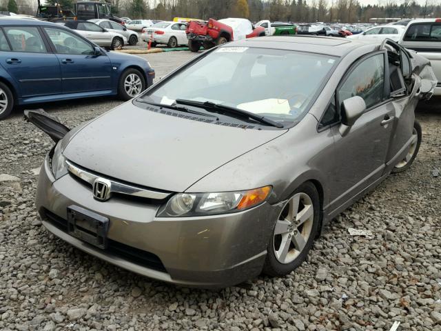 2HGFA16877H001468 - 2007 HONDA CIVIC EX გრაფიტი ფოტო 2