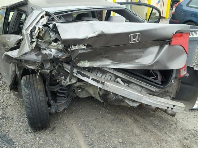 2HGFA16877H001468 - 2007 HONDA CIVIC EX გრაფიტი ფოტო 9