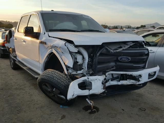 1FTEW1EG0GKE47622 - 2016 FORD F150 SUPER WHITE photo 1