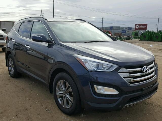 5XYZU3LB3GG356604 - 2016 HYUNDAI SANTA FE S BLUE photo 1