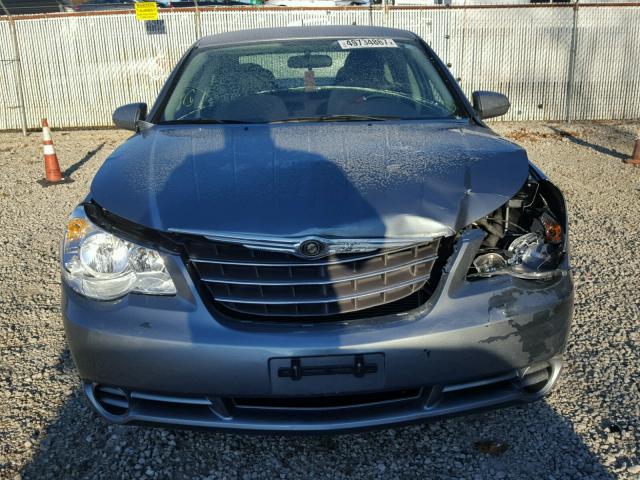 1C3LC56B29N566949 - 2009 CHRYSLER SEBRING TO GRAY photo 9