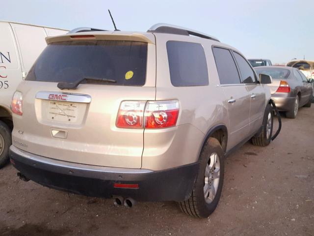 1GKER33788J162989 - 2008 GMC ACADIA SLT BEIGE photo 4