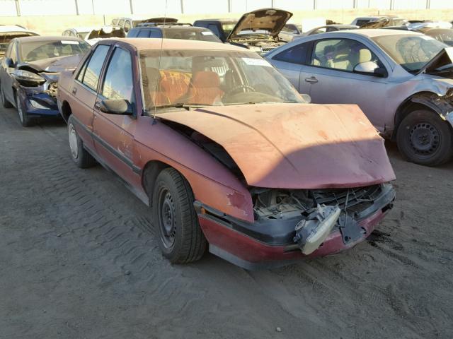 1G1LT53G2ME114626 - 1991 CHEVROLET CORSICA LT RED photo 1