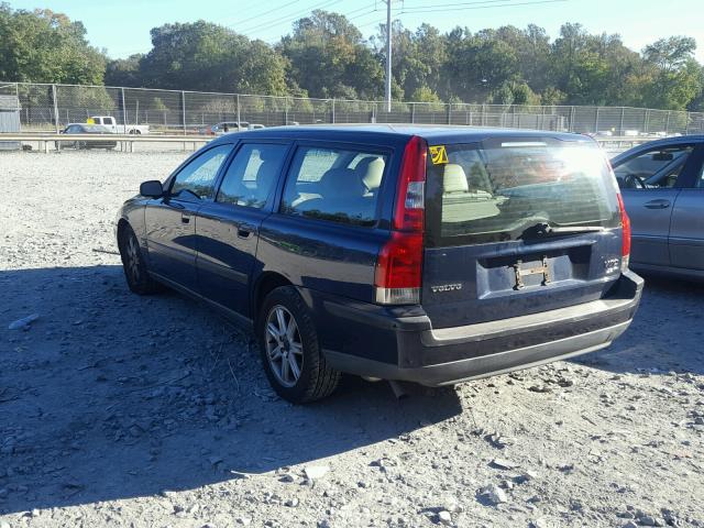 YV1SW59V242383009 - 2004 VOLVO V70 FWD BLUE photo 3