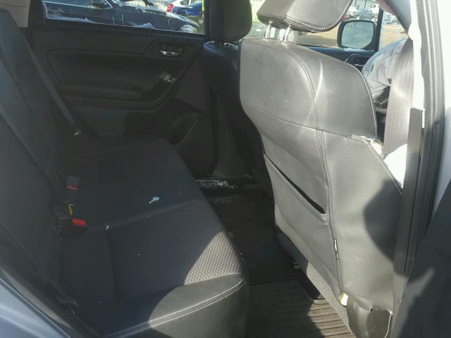 JF2SJGDC2FH510056 - 2015 SUBARU FORESTER 2 SILVER photo 6