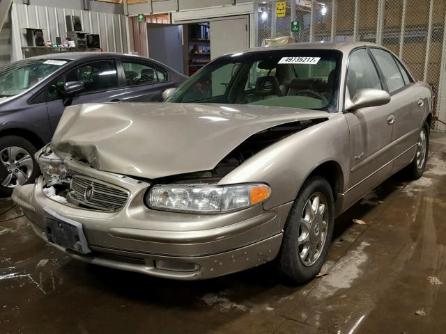 2G4WB55K2Y1338345 - 2000 BUICK REGAL LS TAN photo 2