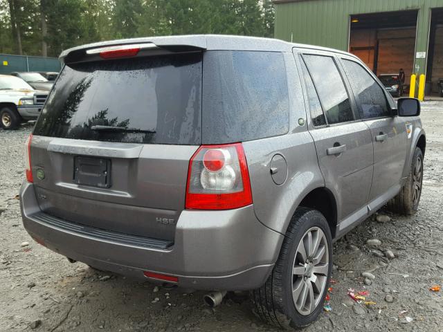 SALFR24N78H058999 - 2008 LAND ROVER LR2 HSE GRAY photo 4