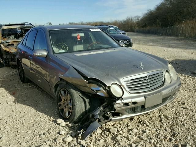 WDBUF65J83A233948 - 2003 MERCEDES-BENZ E 320 GRAY photo 1