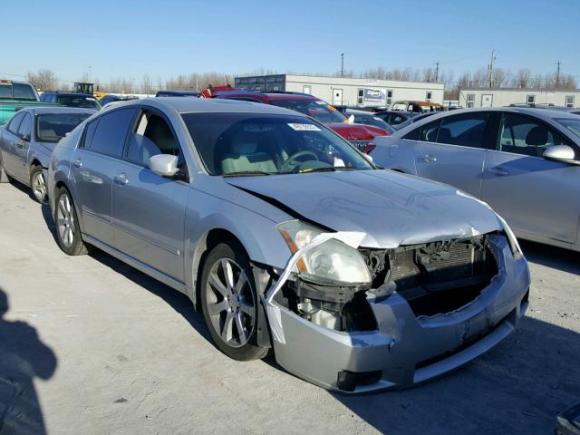 1N4BA41E87C846074 - 2007 NISSAN MAXIMA SE SILVER photo 1