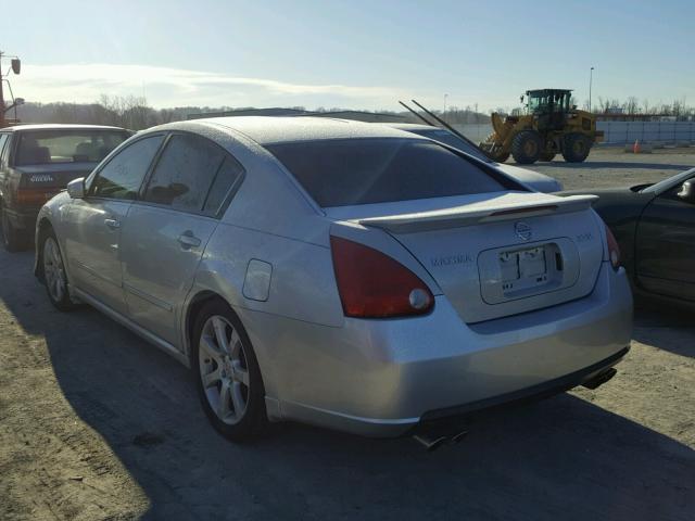 1N4BA41E87C846074 - 2007 NISSAN MAXIMA SE SILVER photo 3