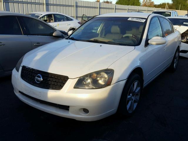 1N4AL11D26N317315 - 2006 NISSAN ALTIMA S WHITE photo 2