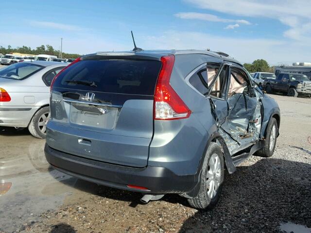 JHLRM3H79CC004018 - 2012 HONDA CR-V EXL 绿色 照片 4