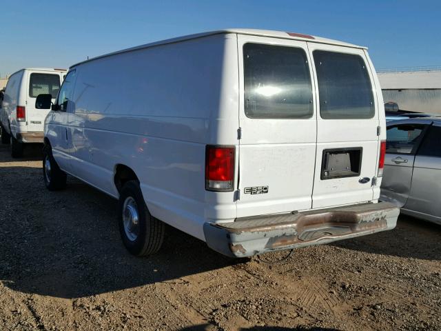 1FTSS34L21HB60795 - 2001 FORD ECONOLINE WHITE photo 3