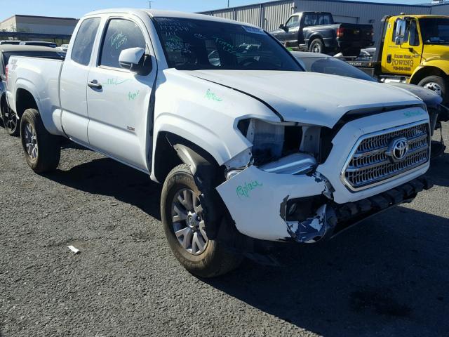 5TFRX5GN9GX071135 - 2016 TOYOTA TACOMA ACC WHITE photo 1