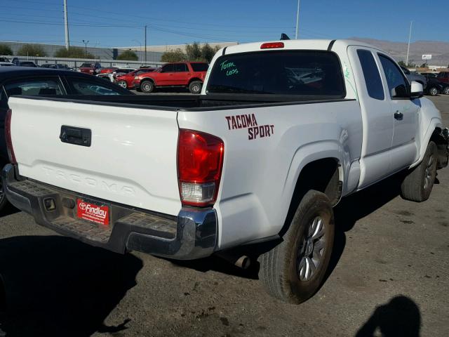 5TFRX5GN9GX071135 - 2016 TOYOTA TACOMA ACC WHITE photo 4