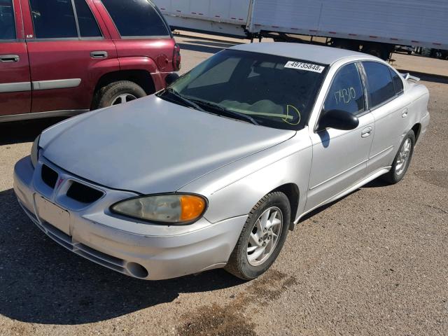 1G2NF52F43C126713 - 2003 PONTIAC GRAND AM S SILVER photo 2