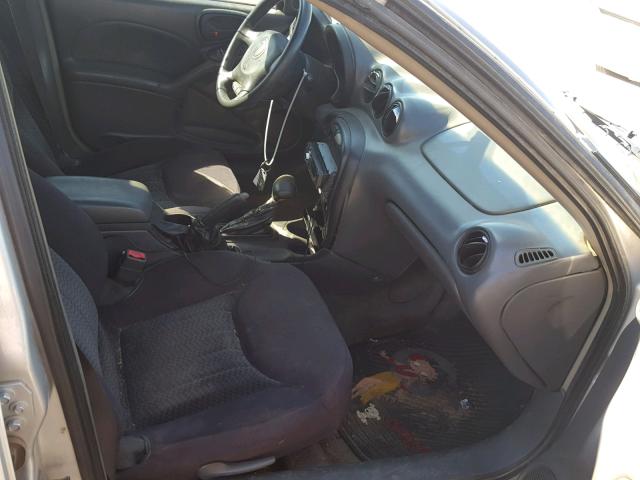1G2NF52F43C126713 - 2003 PONTIAC GRAND AM S SILVER photo 5