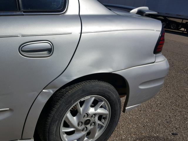 1G2NF52F43C126713 - 2003 PONTIAC GRAND AM S SILVER photo 9