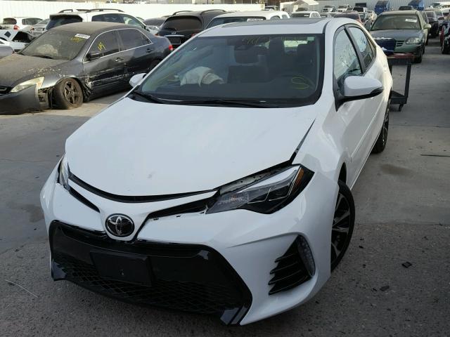 5YFBURHE0HP606384 - 2017 TOYOTA COROLLA L WHITE photo 2