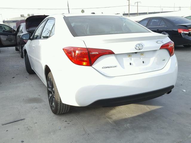 5YFBURHE0HP606384 - 2017 TOYOTA COROLLA L WHITE photo 3