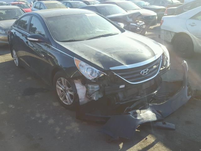 5NPEB4AC6EH836941 - 2014 HYUNDAI SONATA GLS BLACK photo 1