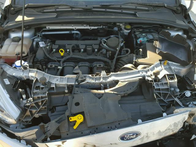 1FADP3F29FL371761 - 2015 FORD FOCUS SE GRAY photo 7