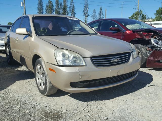 KNAGE123185204119 - 2008 KIA OPTIMA LX GOLD photo 1