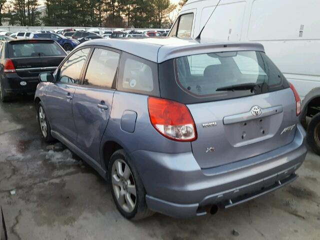 2T1KR32E53C072055 - 2003 TOYOTA MATRIX BLUE photo 3