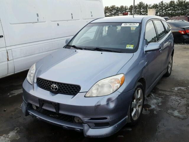 2T1KR32E53C072055 - 2003 TOYOTA MATRIX BLUE photo 9