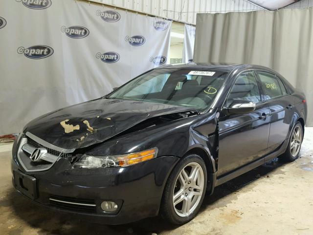 19UUA66208A018662 - 2008 ACURA TL BLACK photo 2